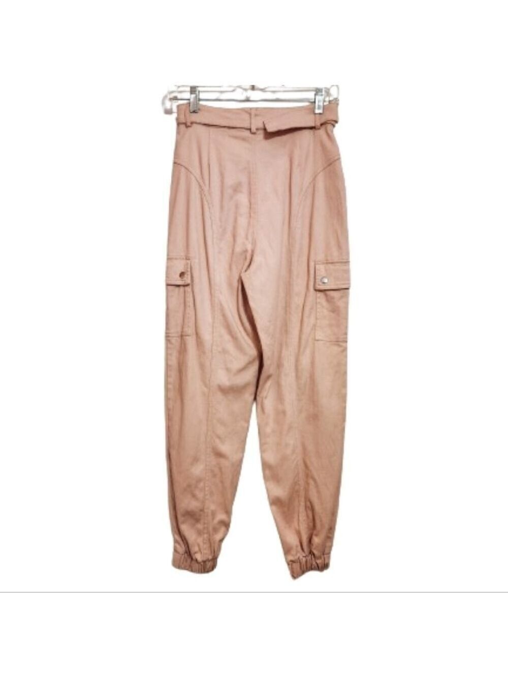 Forever 21 Pink Cargo Jogger Pants Small - Picture 4 of 12
